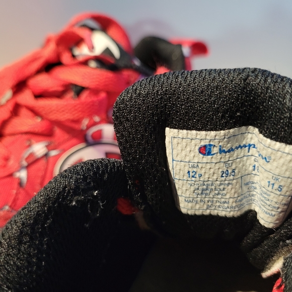 Kids Champion Sneakers Sz 12 - Picture 7 of 7